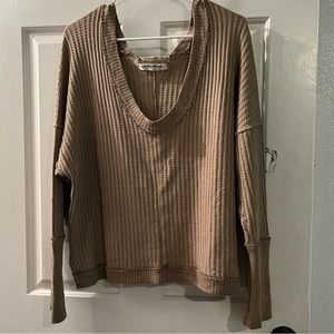 Free People sweater/thermal